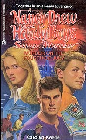 Nancy Drew - Hardy Boys Super Mystery Cover Art