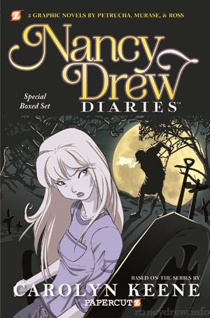 Nancy Drew Diaries Graphic Novel Box Set Cover Art
