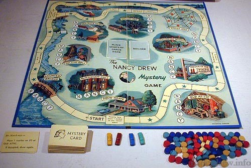 Nancy Drew Game Board
